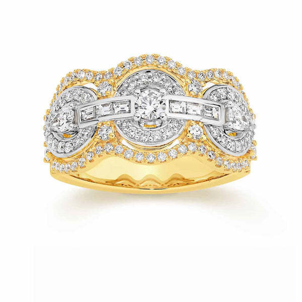 LILA Limited Edition 2023 – 18ct Yellow & White Gold Diamond Ring