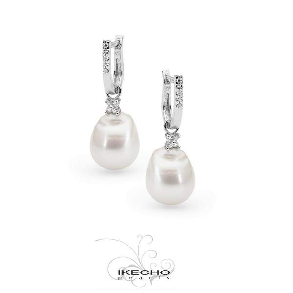 Ikecho Pearls-Earrings